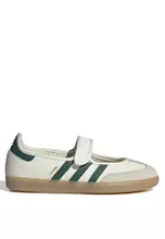 Off White/Collegiate Green/Gold Metallic