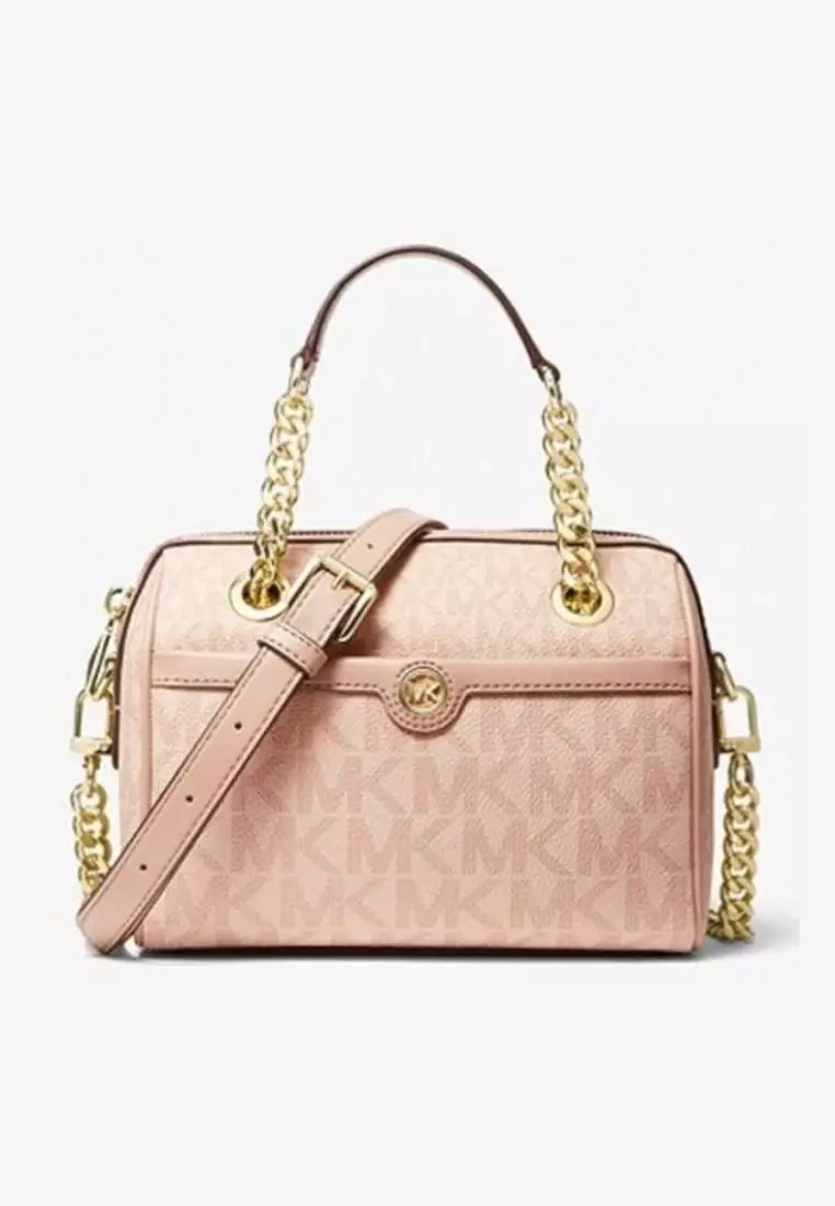 Michael Kors Blaire Extra-Small Logo Duffel Crossbody Bag Ballet