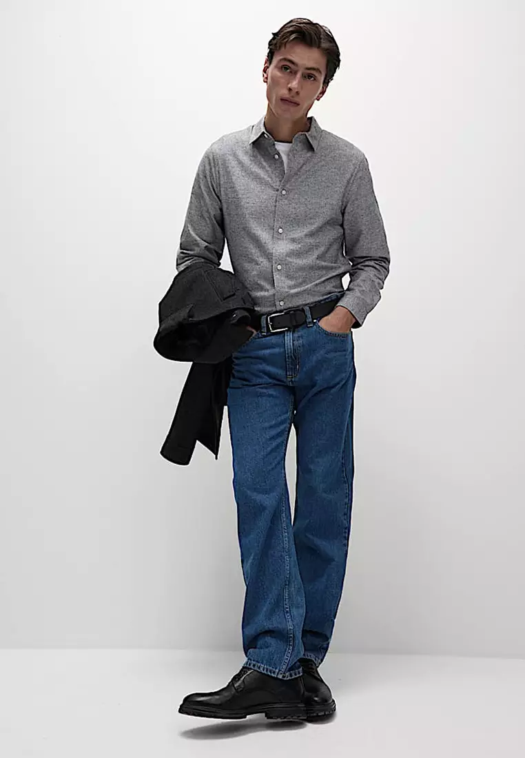 Pure Cotton Flannel Shirt