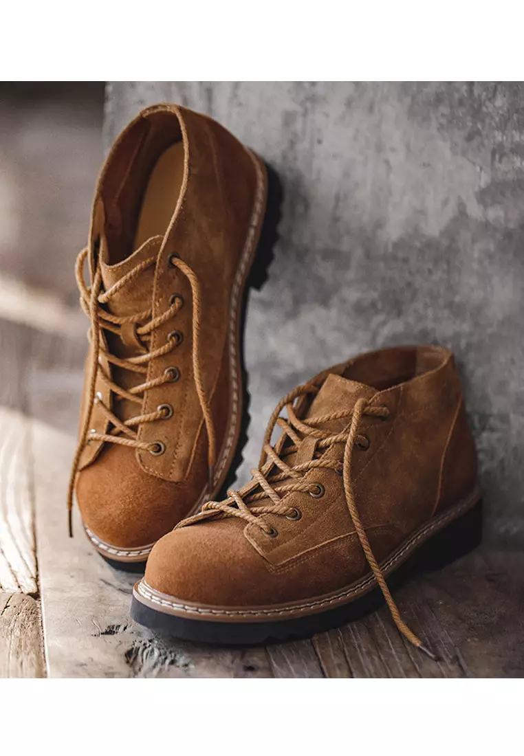 Vintage Leather Ankle Boots CQ2007047