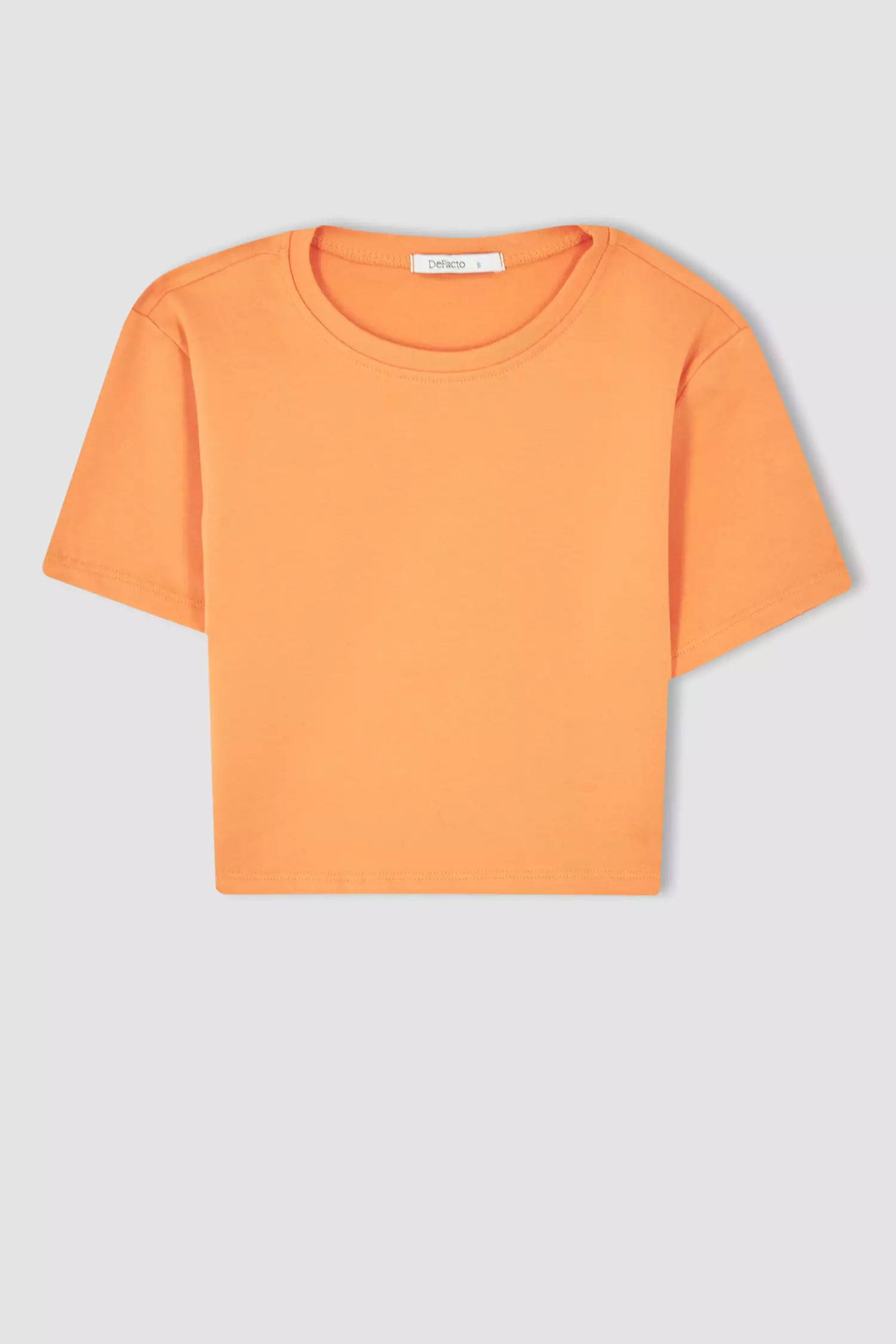 Regular Fit Short Sleeve Cotton Blend T-Shirt
