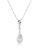 SO SEOUL silver Callista Teardrop Diamond Simulant Hoop Earrings and Necklace Set D19CFACDBA2082GS_3