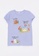 LC WAIKIKI purple Printed Short Sleeves Girl's Pyjama Set 2983DKA615095FGS_2