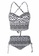 Halo black and white (3pcs) Floral Printed Bikini Set Swimsuits 8A7ECUS339B146GS_2