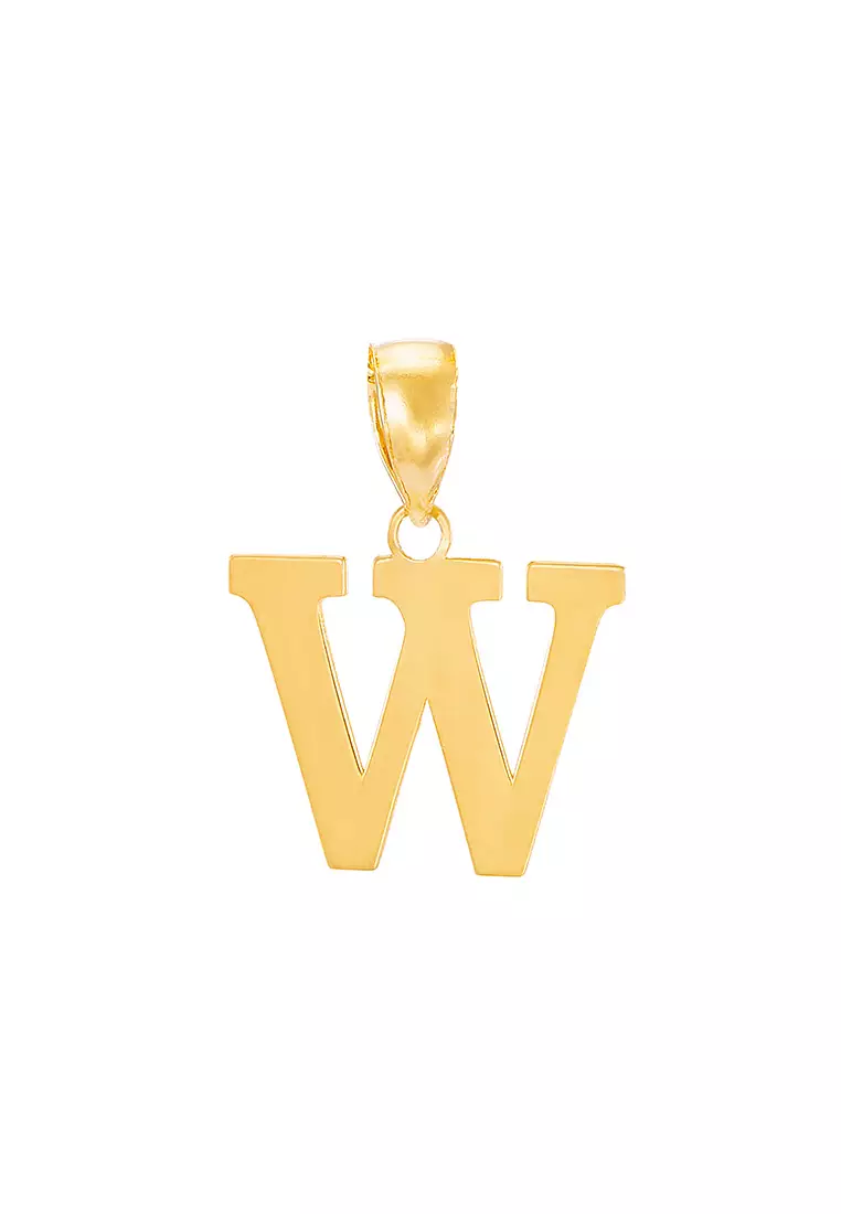 HABIB 916/22K Yellow Gold Alphabet Pendant STP060723(W)