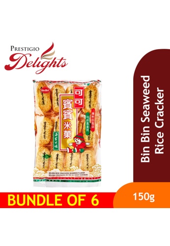Prestigio Delights Bin Bin Seaweed Rice Cracker Bundle of 6 1FFA8ES18363B8GS_1