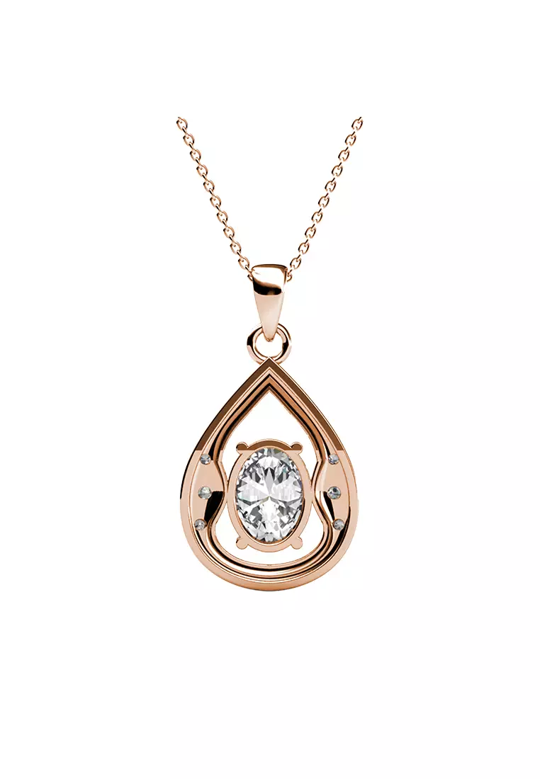 Arline Pendant RG - Kalung Crystal by Her Jewellery