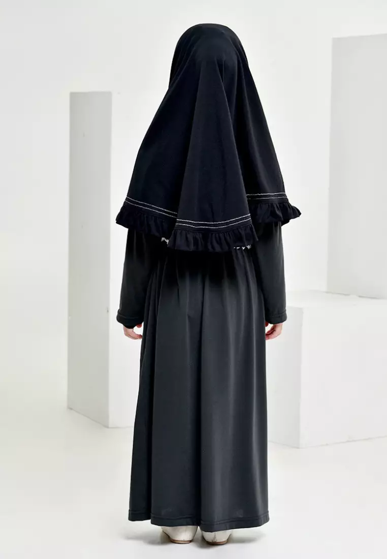 Rabbani - Baju Muslim Anak Gamis Bani Batuta Yala Exclusive Grey