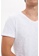 DeFacto white Short Sleeve V-Neck Basic T-Shirt 4152AAAFB9EC26GS_4