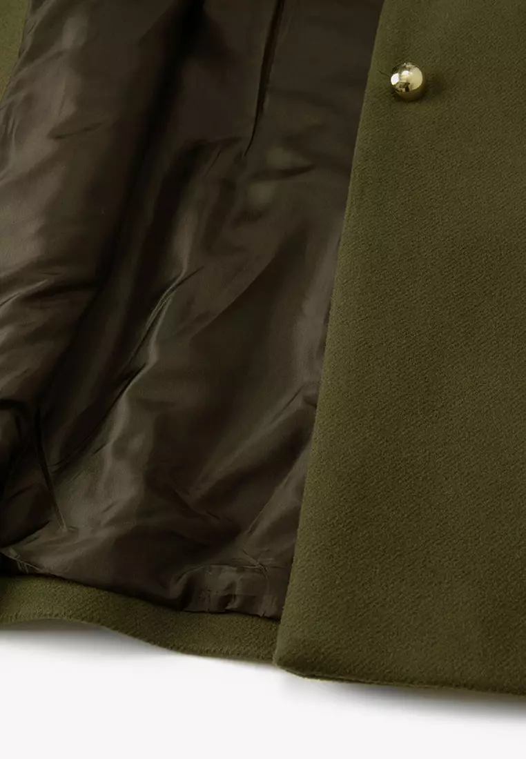 Gold Buttoned Kase Coat