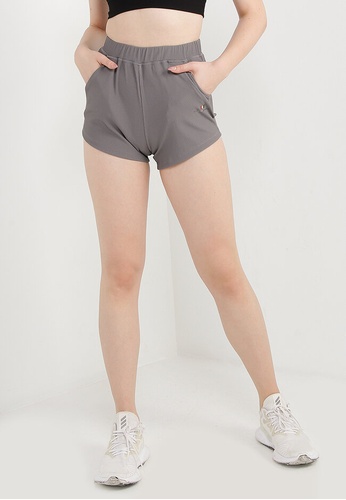 Milliot grey Gio Women's Shorts 3CF75AA15DA032GS_1