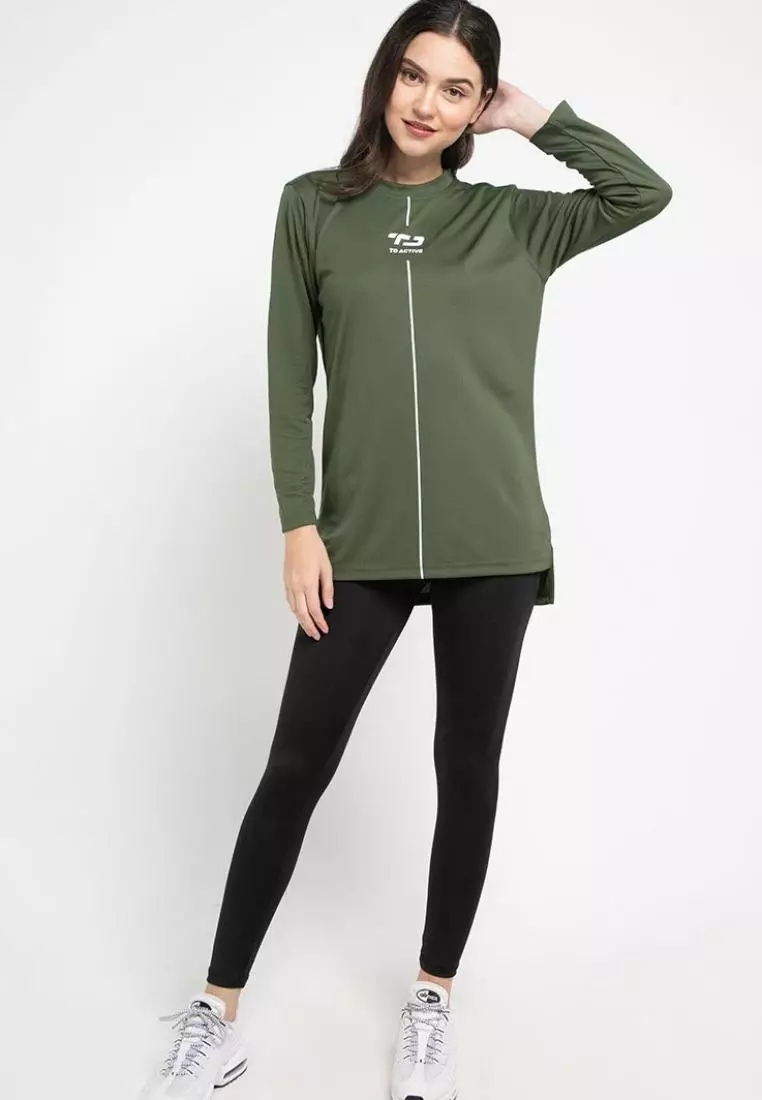 Td Active LS044 Sport mls raglan td active kaos