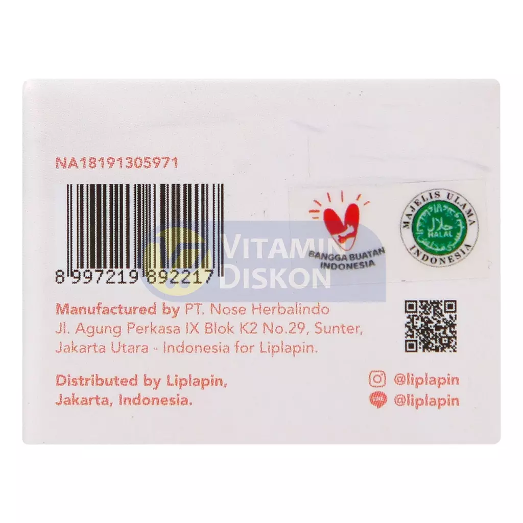 LIPLAPIN LIP SCRUB STRAWBERRY 15GR