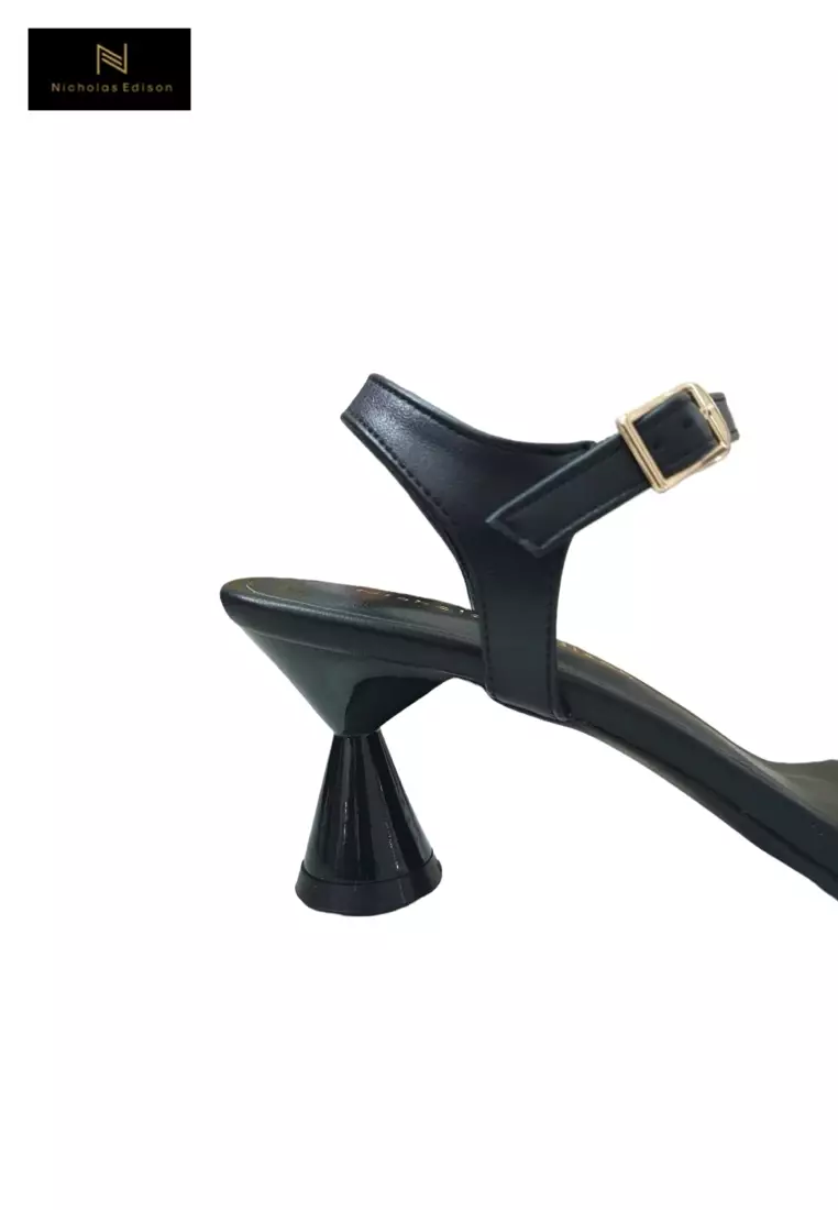Nicholas Edison Heel Faida Black
