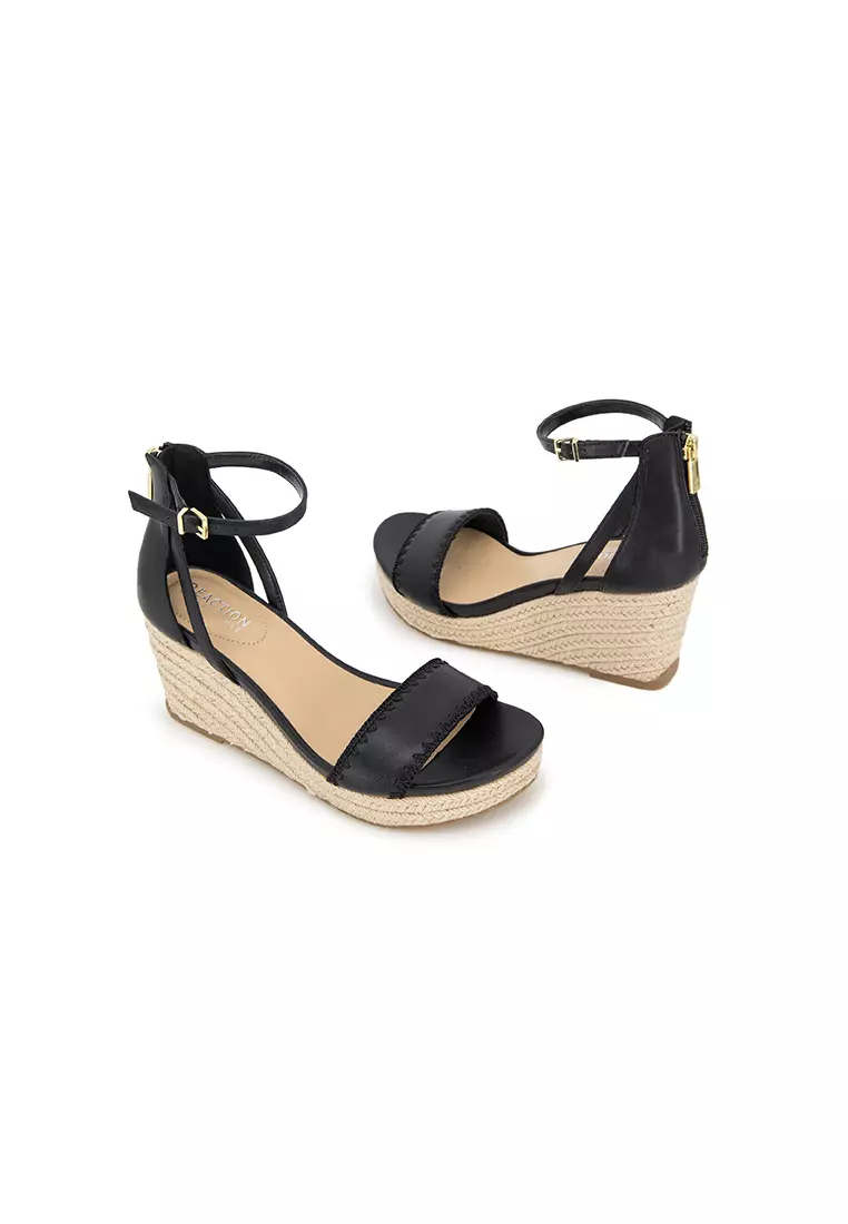 Designer Wedges Tk Maxx Ladies Wedge Sandals Black Kenneth Cole