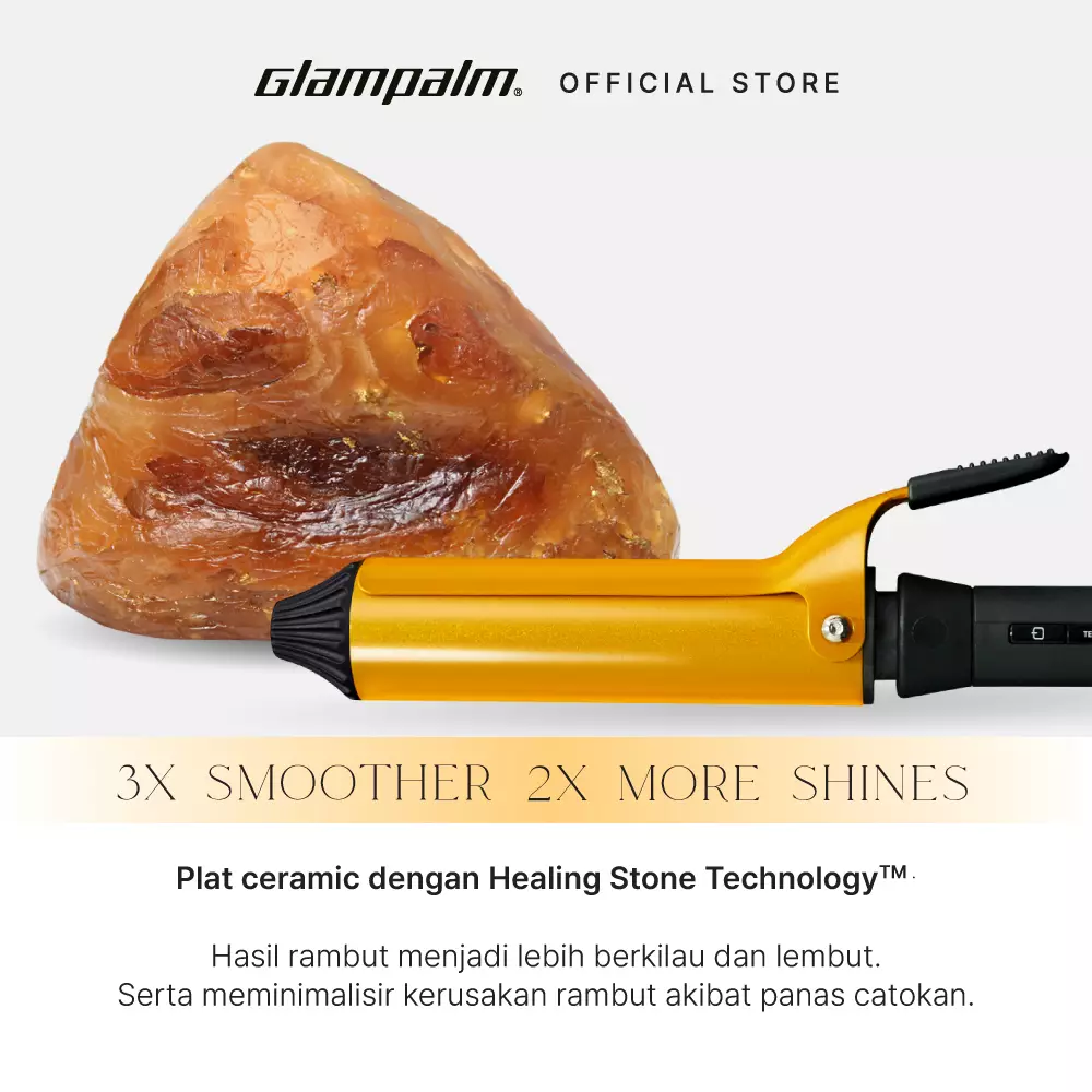 Glampalm Catokan Pengeriting Rambut / Curling Iron GP618AL