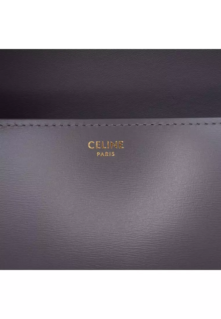 Pre-Loved Celine Teen Shiny Calfskin Triomphe Crossbody