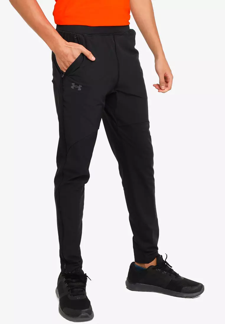 Under armour slim fit pants online