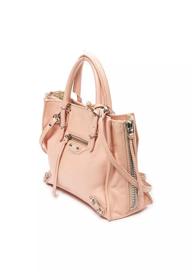 Pre-Loved Mini Papier A4 Zip Around Tote