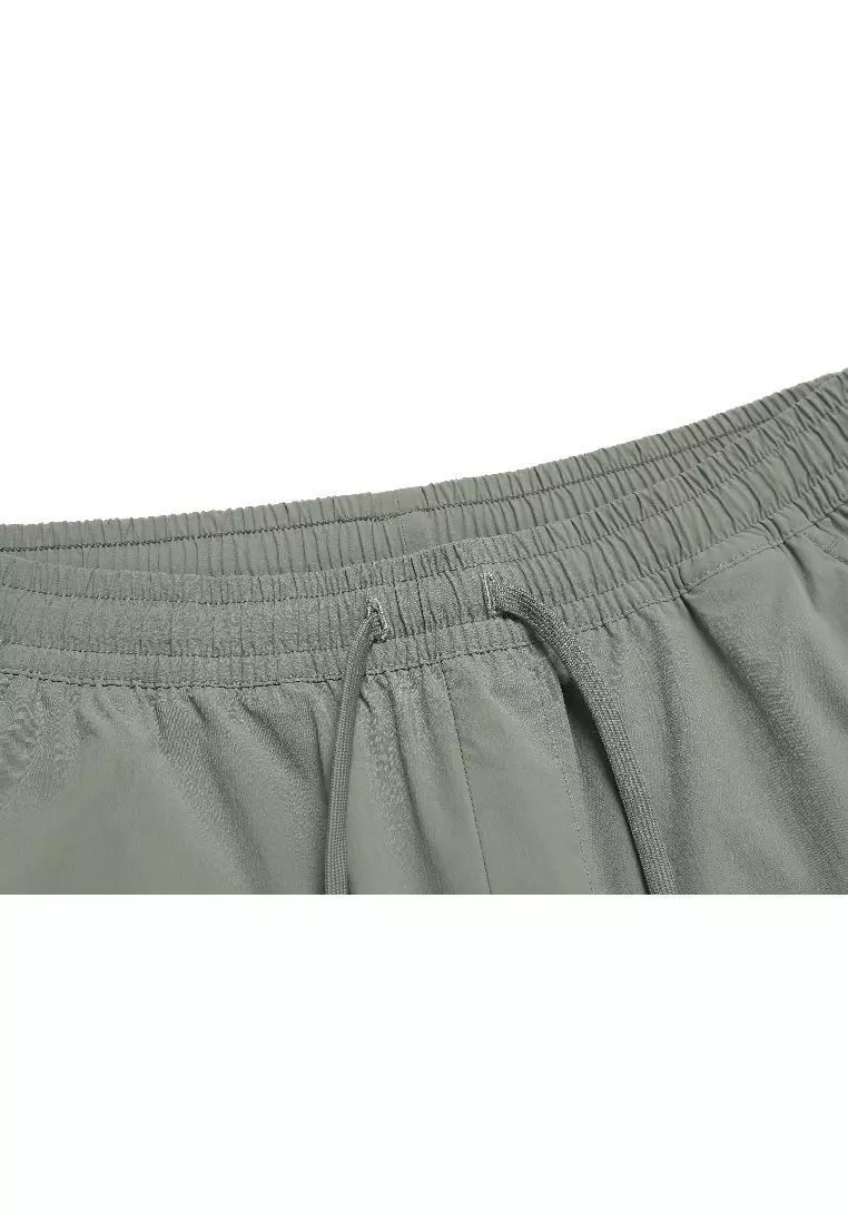 男女同款ADELIE輕便梭織彈性工裝短褲