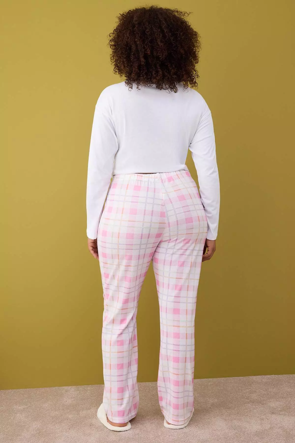 Pink-Multicolor 2 Pack Knitted Pajama Bottoms Tbbaw26Ia00003