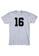 MRL Prints grey Number Shirt 16 T-Shirt Customized Jersey 7A59DAA3528786GS_1