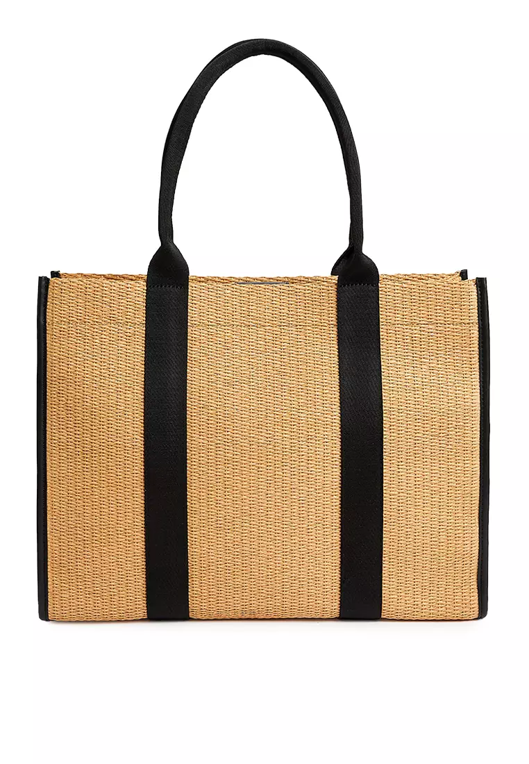 Canvas Structured Tote Bag