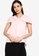 ck Calvin Klein pink Constructed Poplin Top 1721EAAC1E73BEGS_1