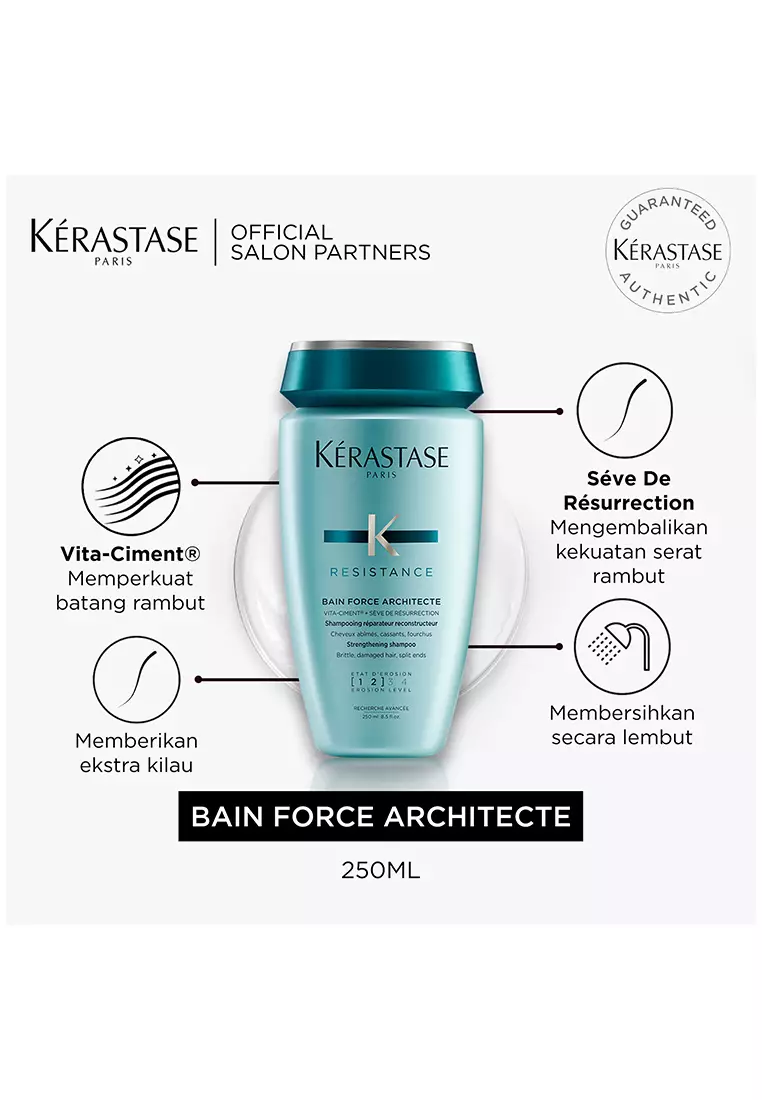 Jual Kérastase Kerastase Bain Force Architecte 250ml Shampoo Rambut