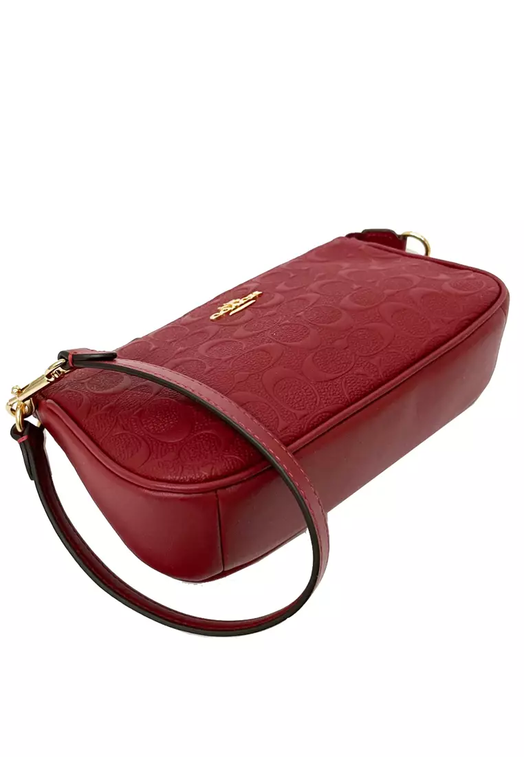 Coach Nolita 19 in Signature Leather, Gold/1941 Red, What's In My Bag -   in 2023