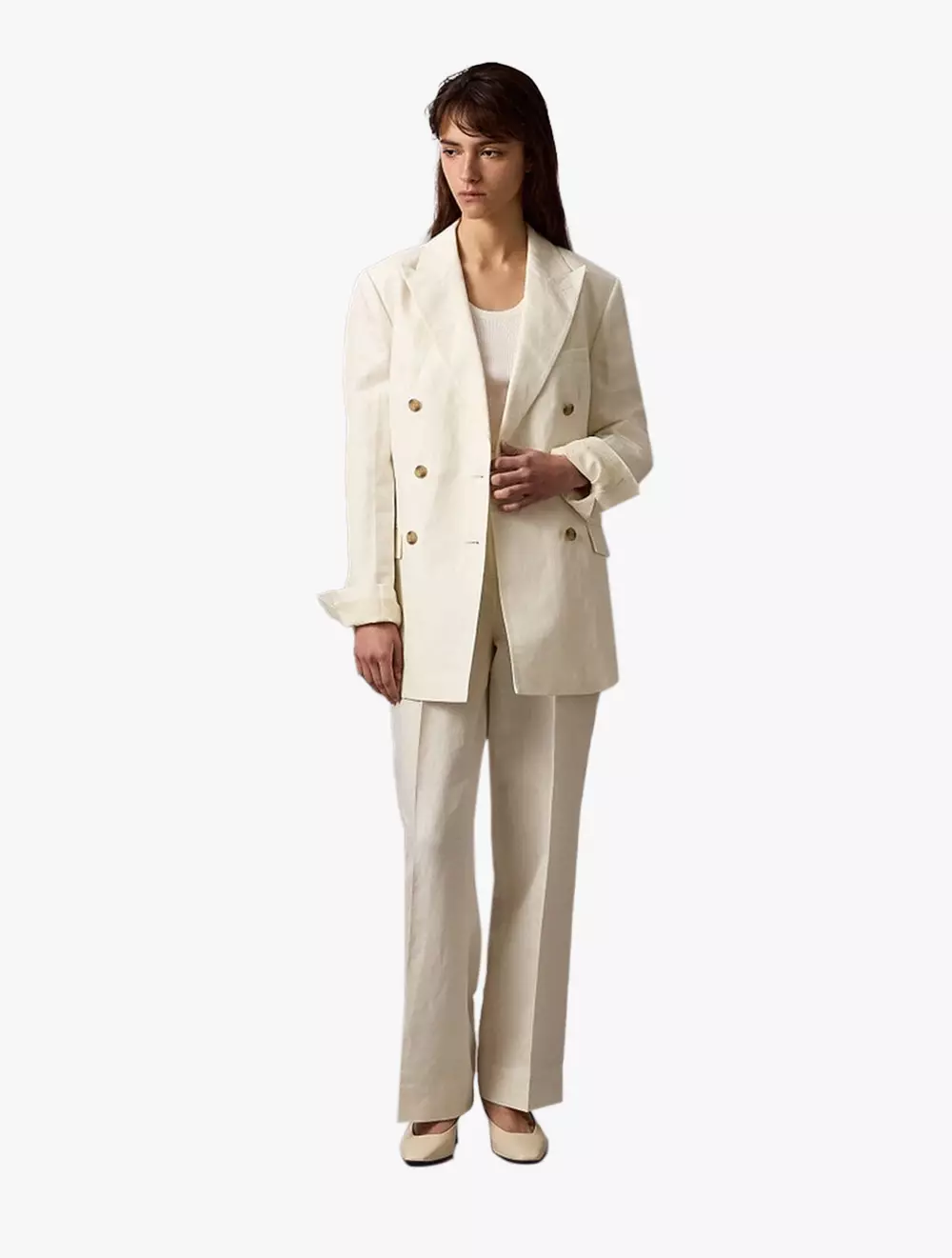 Calvin Klein - Relaxed Linen Blend Blazer