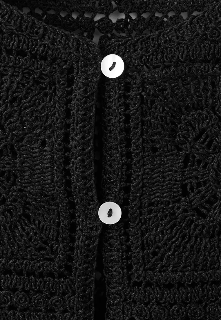 Crochet Top With Buttons