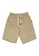 Private Stitch brown Private Stitch Men Casual Regular Fit Cotton Plain Short Pant 9EBE0AA859C576GS_1