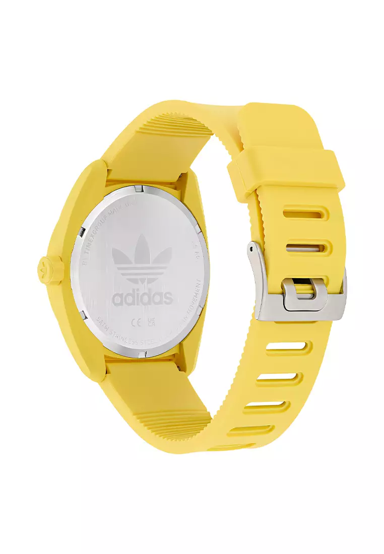 Adidas Gents Project Three Women's Watch - Yellow Bio-Resin Case and Band - AOST24054