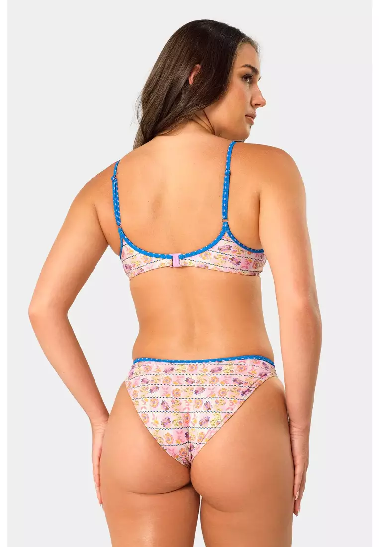 Lydia Classic Medium Bikini Bottoms / Talavera