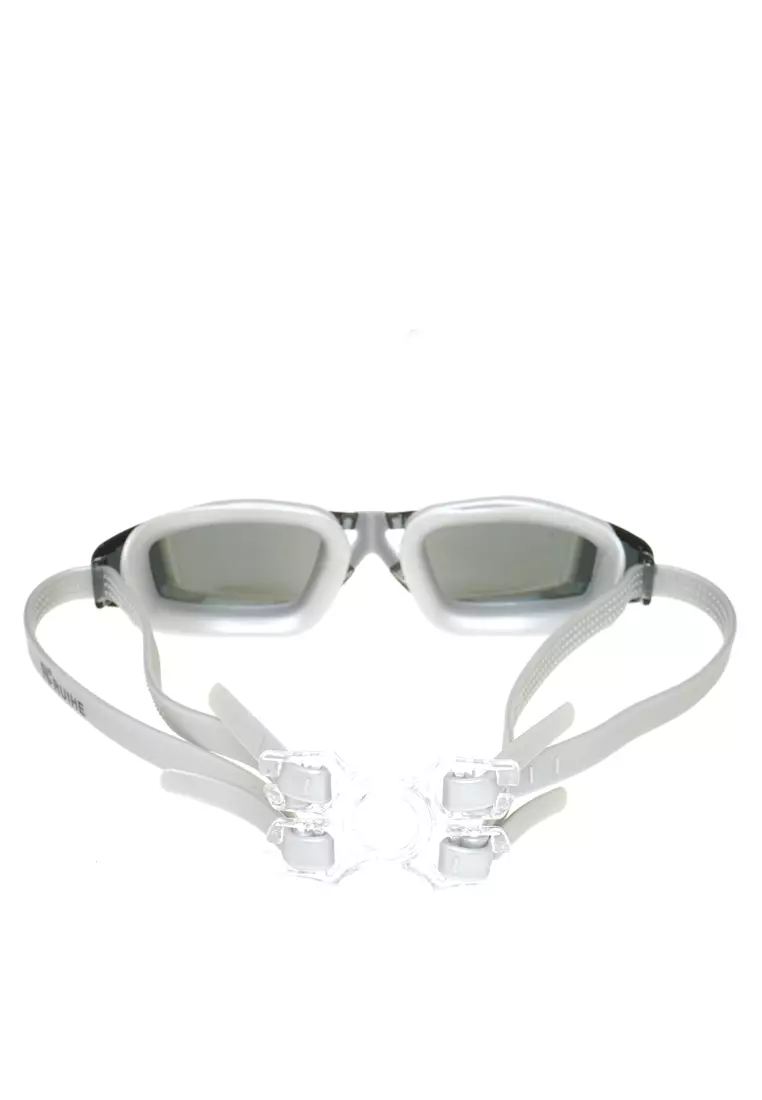 Qanic Kacamata Renang Anti Fog UV Protection Dewasa Perfect Design Lens Material PC ORIGINAL - Gray