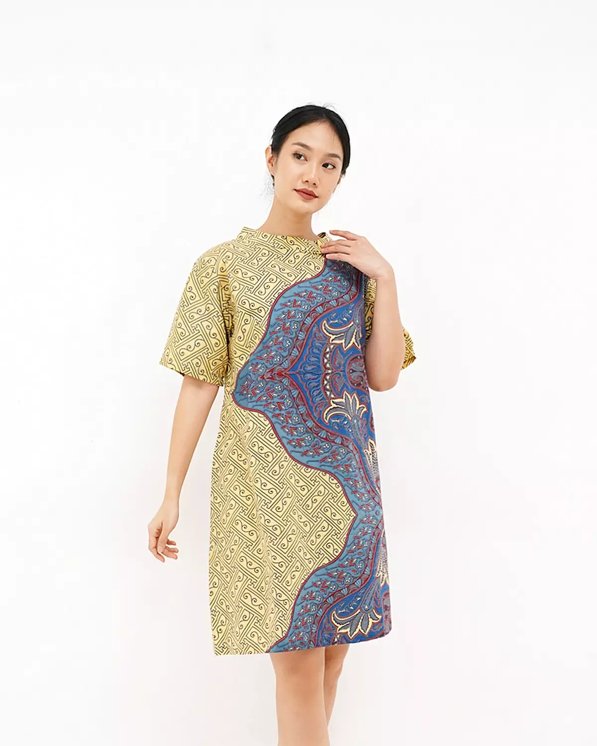 Dress Batik Motif Benji Rans Lili