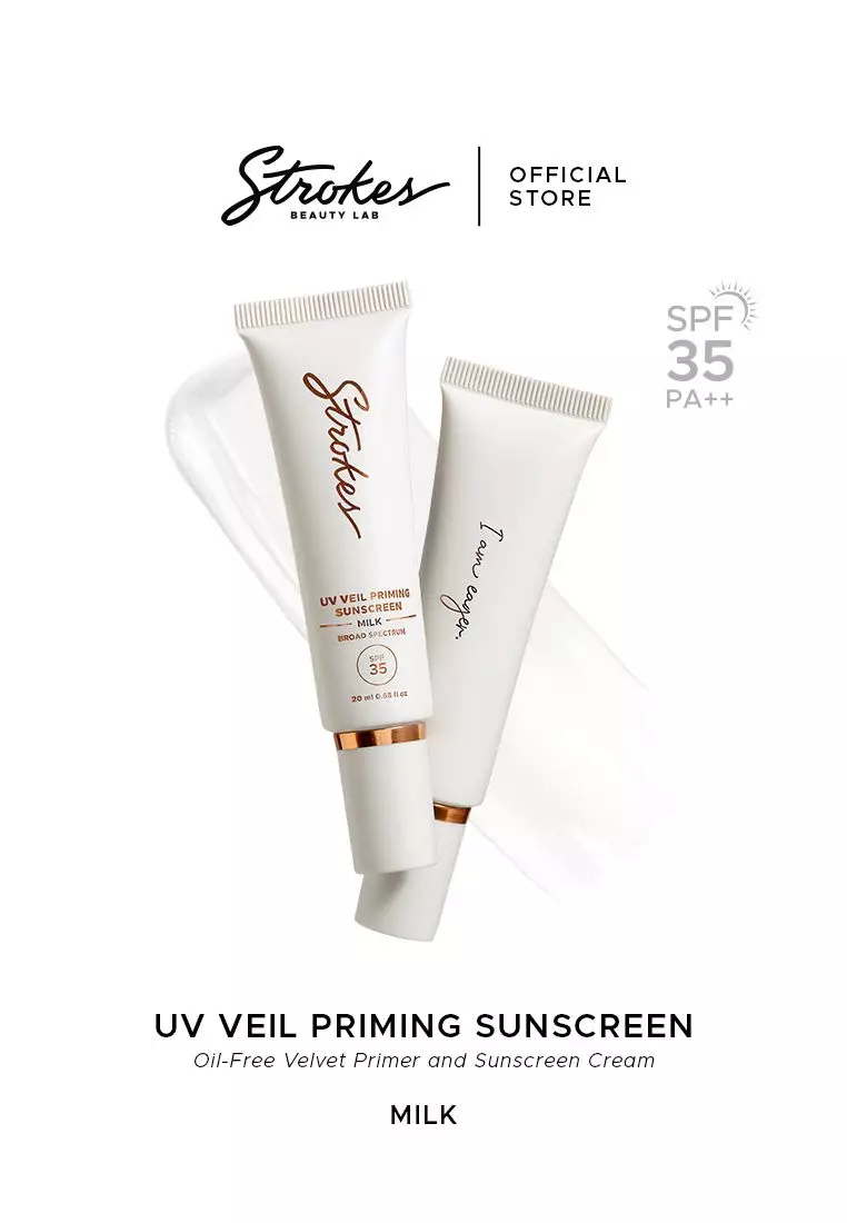 Discount on Strokes  shoes - SKU: Strokes UV Veil Priming Sunscreen in Milk