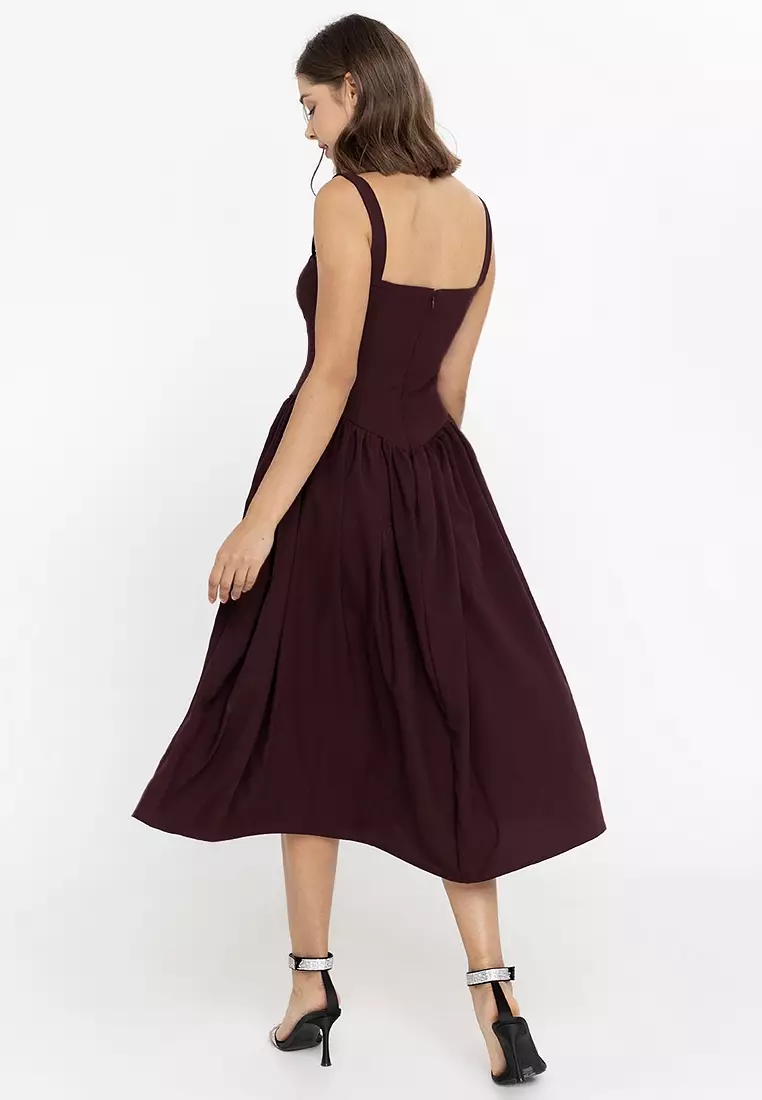Pepper Corset Midi Dress