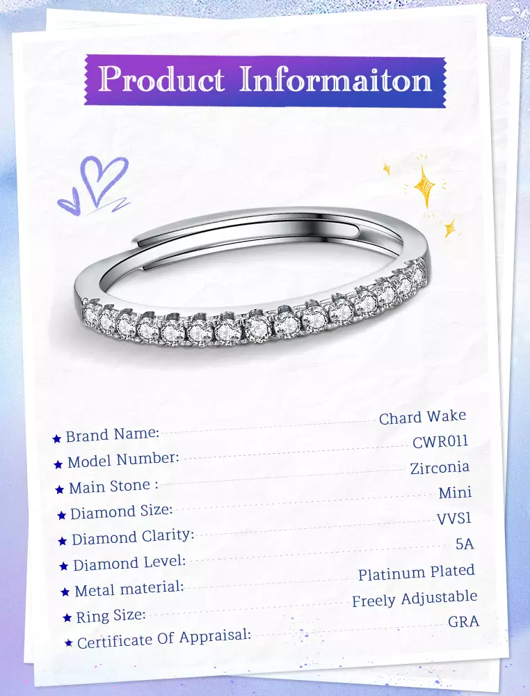 Cincin Wanita Adjustable Couple Persegi Aksesoris Elegan Cantik Jewelry Wanita korean style