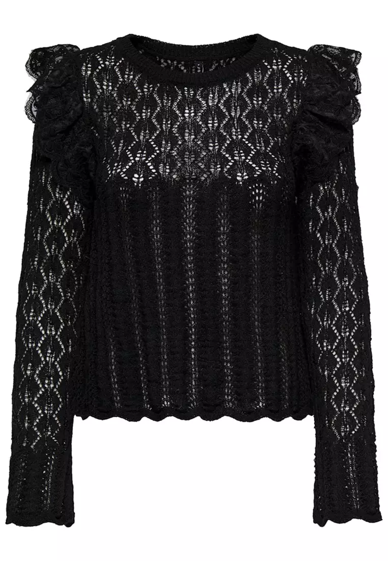 Ashley 蕾絲針織衛衣