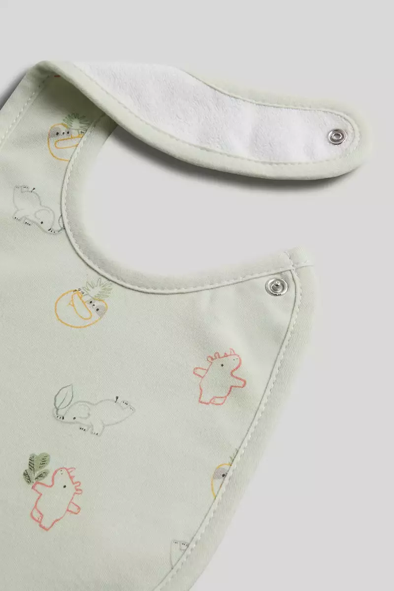 Mothercare Newborn Bibs 3 Pcs - Set Celemek Makan Bayi Laki - Laki
