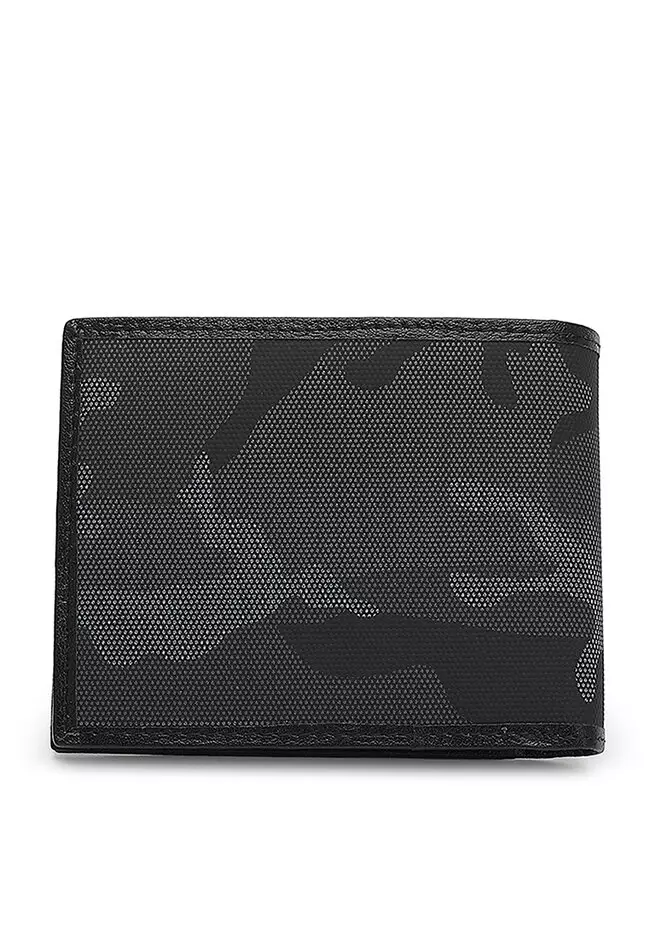 Men's RFID Blocking Bi Fold Wallet - Black