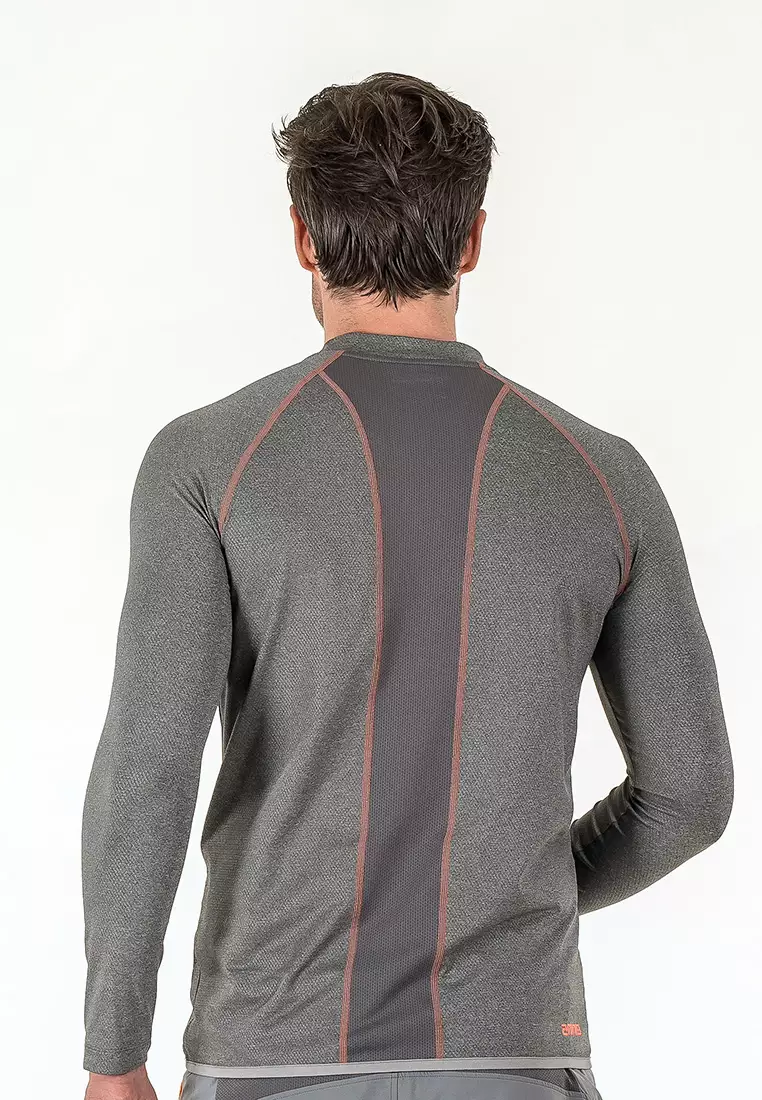 Men Alacrity Long Sleeve Top (Grey)