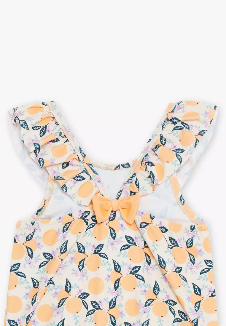 Clementine Print One Piece Swimsuit