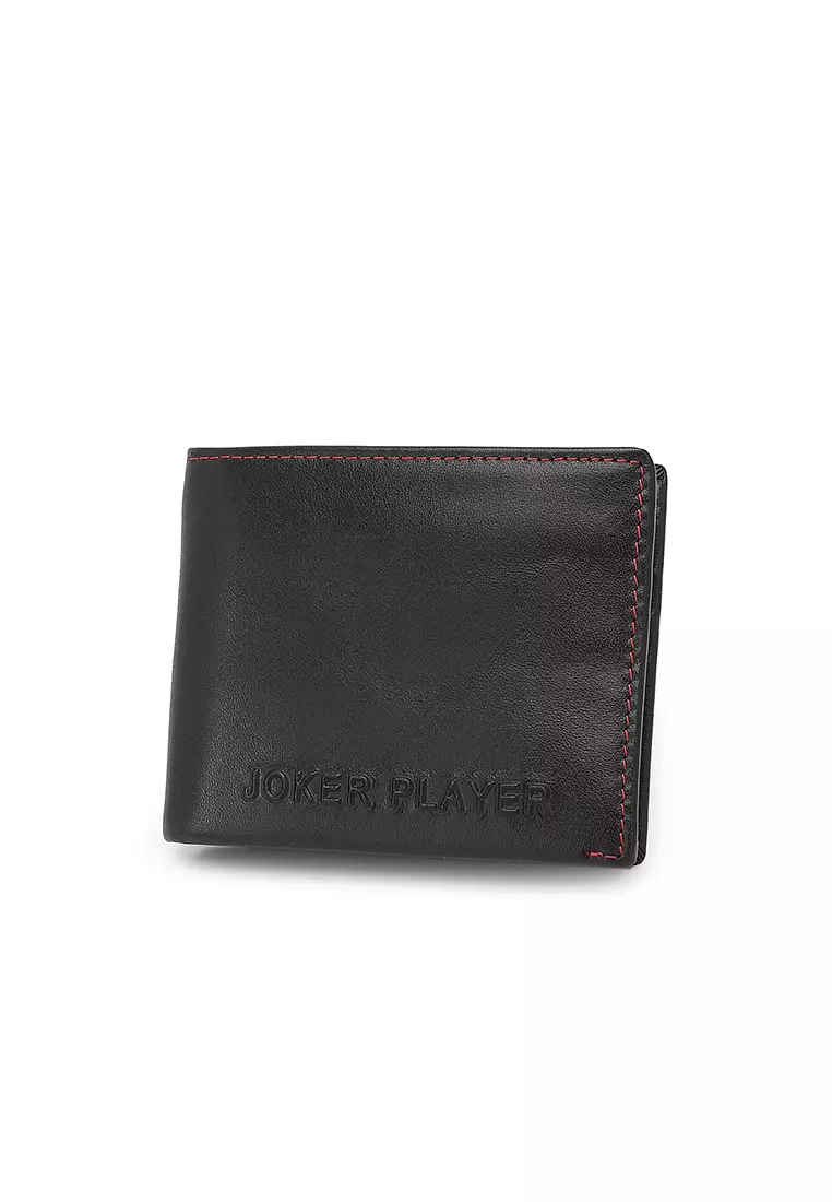 Men's Genuine Leather RFID Blocking Wallet  (Dompet Pria Kulit Genuine RFID Blocking) - Hitam