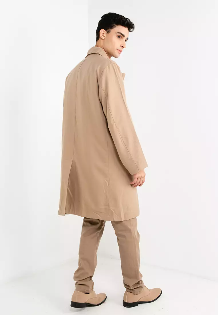 Buy GLOBAL WORK Causal Trench Coat 2024 Online ZALORA Philippines