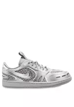 Neutral Grey/Metallic Silver/White