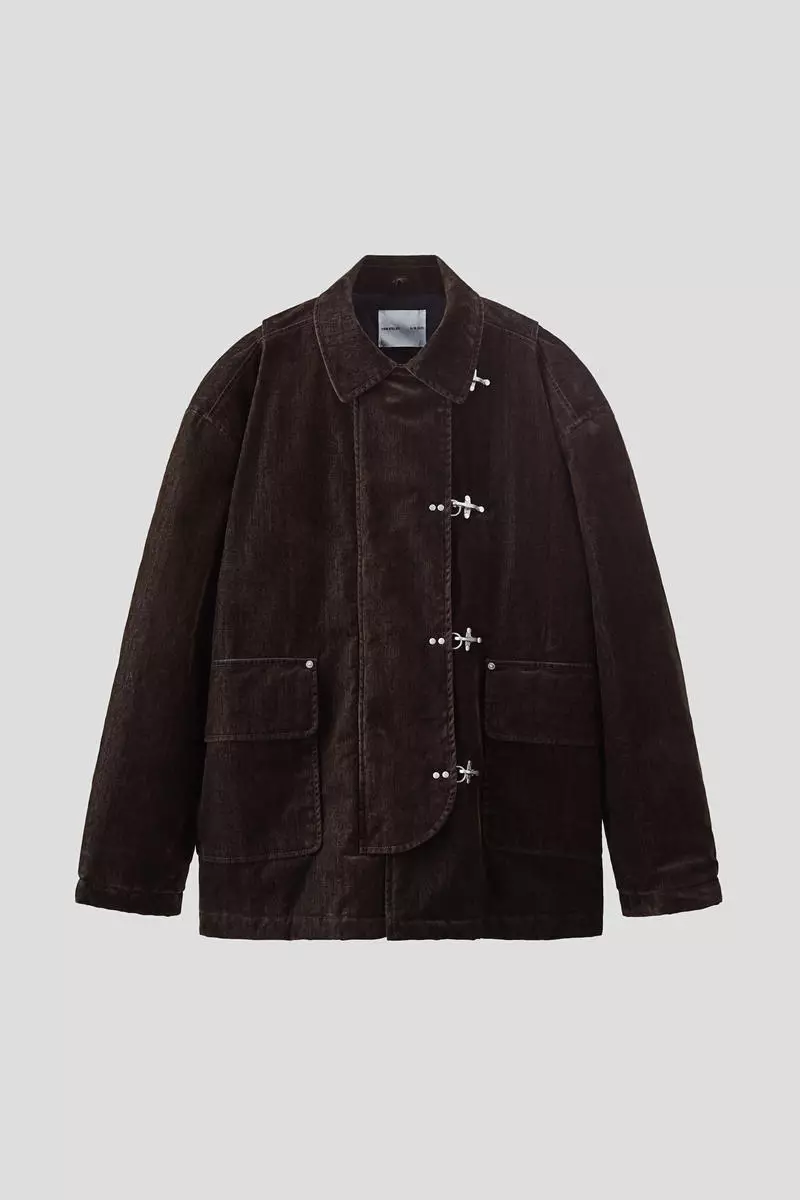 Brushed twill workwear jacket
