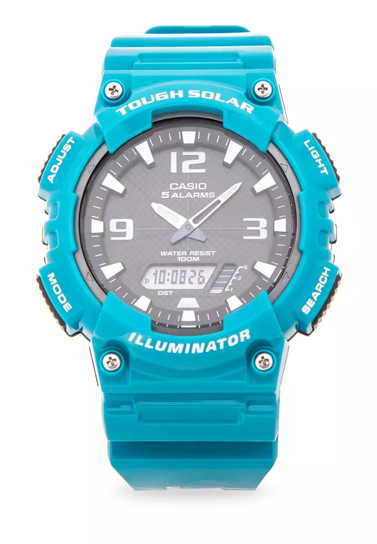 Solar Digital Analog Watch AQ-S810WC-3AVDF